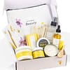 Personalized Citrus Spa Gift Set