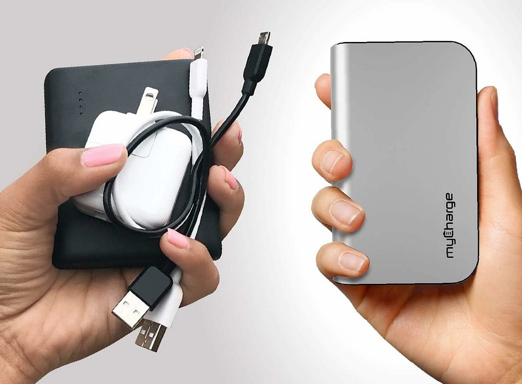 Portable Charger WITH Built-In Cables Thank You Gift for Husband