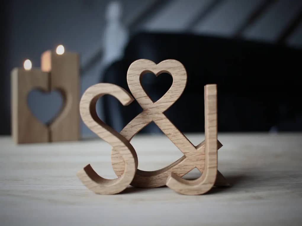Personalized Wooden Alphabets