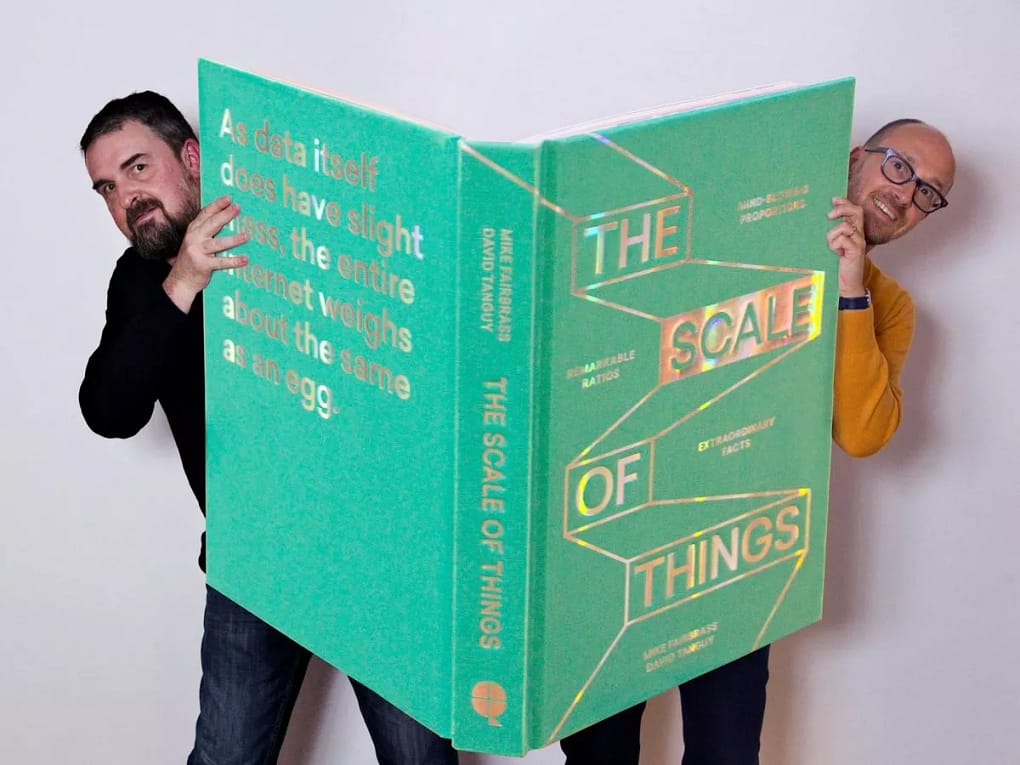 The Scale of Things Giant Book Weird Funny Gifts