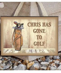 Golf Plaque