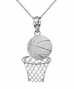 Basketball Hoop Necklace