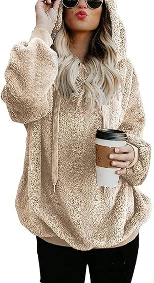 ReachMe Sherpa Pullover Hoodie Best Gifts for Sister in Law