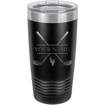 Engraved Golf Insulated Tumbler