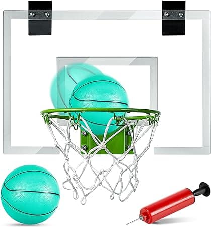 Mini Glow-in-the-Dark Basketball Hoop