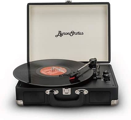 Vinyl Turntable Record Player 80th Birthday Ideas for Dad