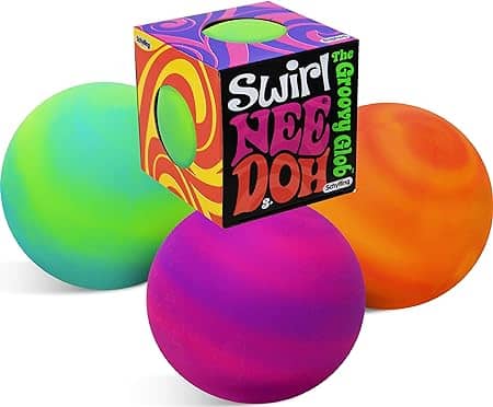 Nee-Doh Schylling Swirl Groovy Glob Good Gifts for Kids