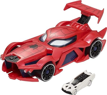 Hot Wheels Spiderman Car Launcher Spiderman Gifts for Kids