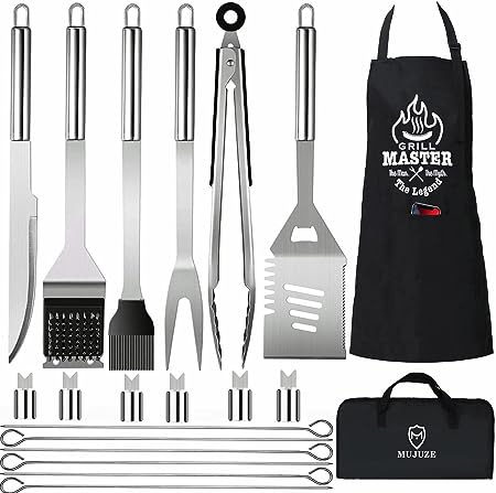 Grill Set with Apron Gift Sets for Dad