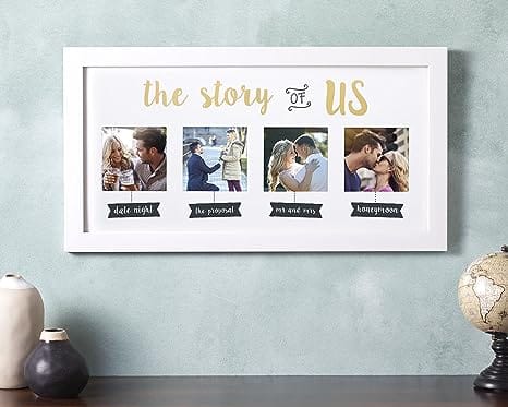 ‘The Story of Us’ Wedding Collage Picture Frame