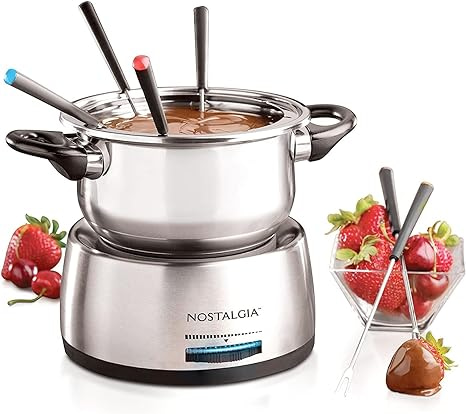 Stainless Steel Electric Fondue Pot
