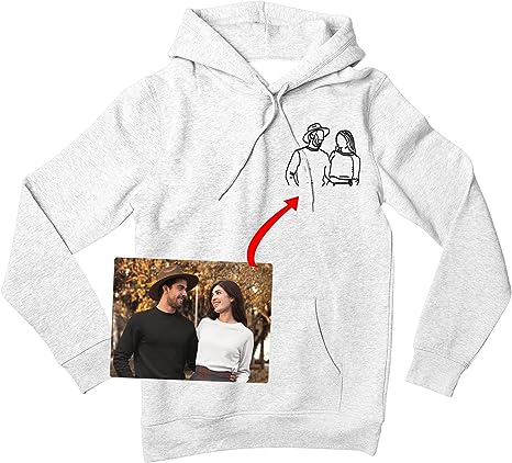 Custom Sweatshirt Personalized Romantic Gifts for Him