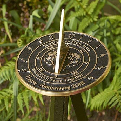 The Metal Foundry Personalized Large Sundial