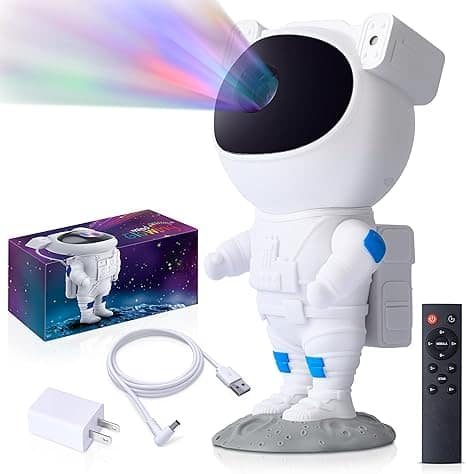 Mind-glowing Astronaut Light Projector Space Gifts for Kids