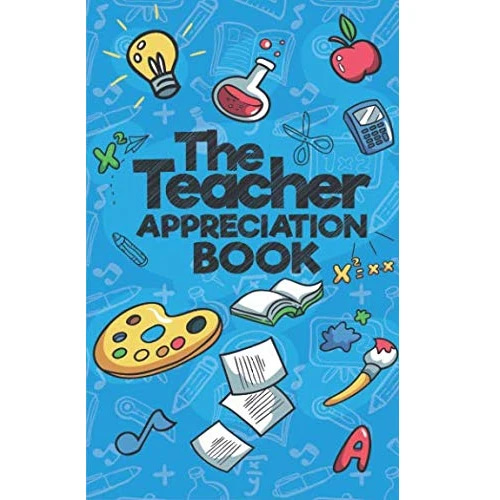 Teacher Appreciation Fill-in-the-blank Book