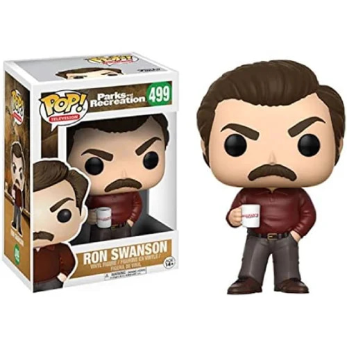 Funko Pop Television_ Parks and Recreation - Ron Swanson Figure Bosss Day Gift Ideas Male