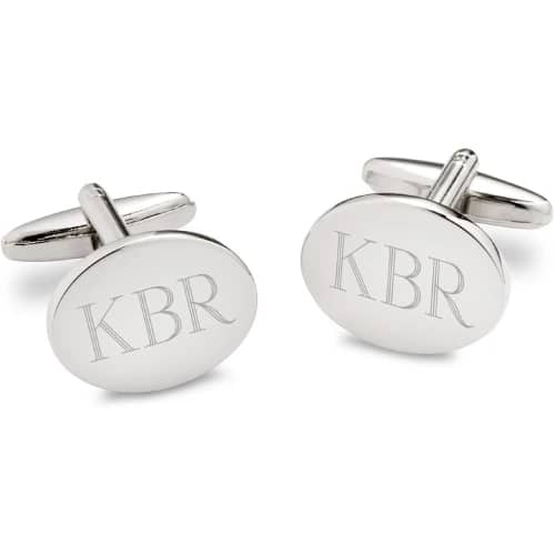 Personalized Cufflinks with Initials Gifts for Men Turning 40