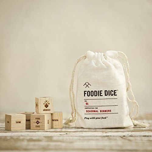 Two Tumbleweeds Foodie Dice 25 Year Anniversary Gift for Husband