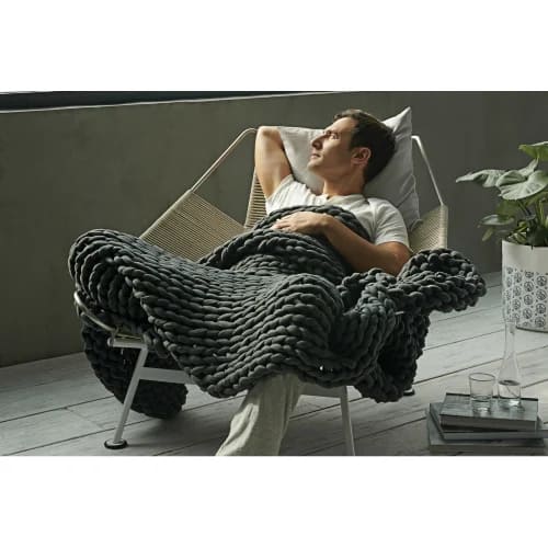 knitted Weighted Blanket