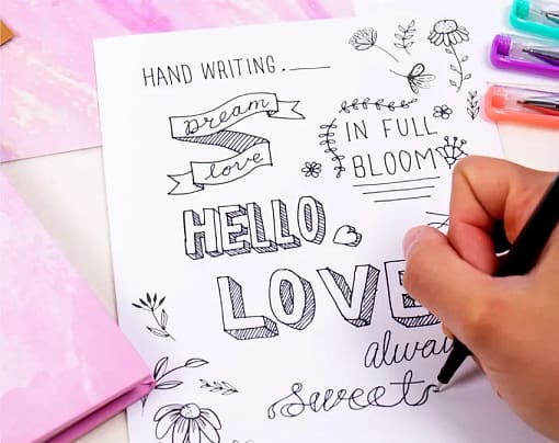 Hand Lettering Beginner