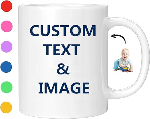 Custom Photo Coffee Mug Customized Gifts for Sister
