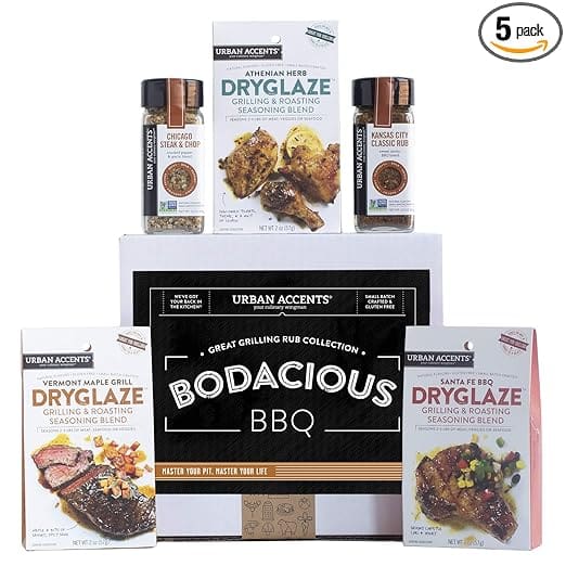 Urban Accents BODACIOUS BBQ Best Gift Baskets for Men