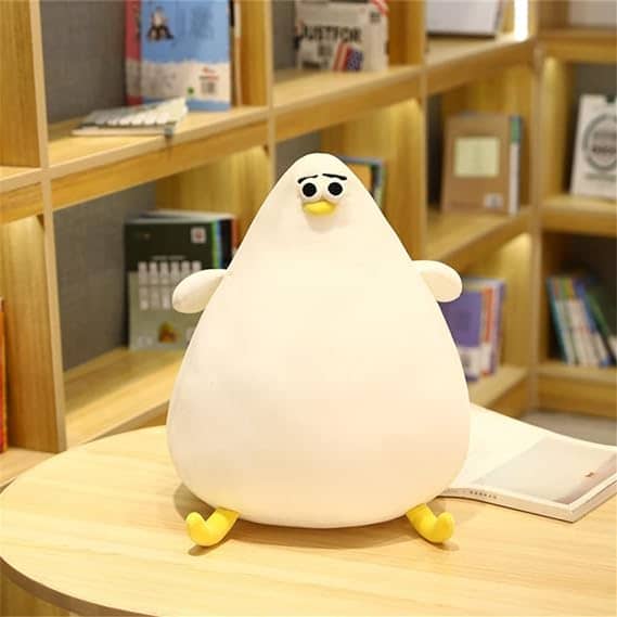 Funny Fat Chicken Plush Toy Funny Gift Ideas for Sister