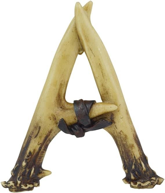 Personalized Antler Letters