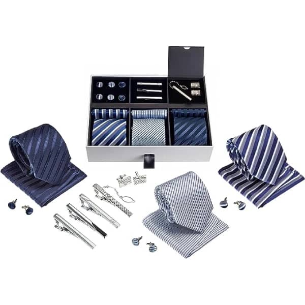 Men’s Gift Tie Set Unique 60th Birthday Gifts for Him