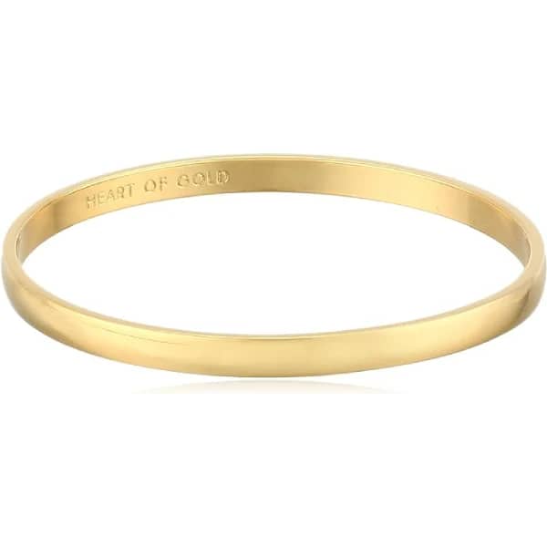 Kate Spade Idiom Heart of Gold Bangle Cute Gifts for Sister