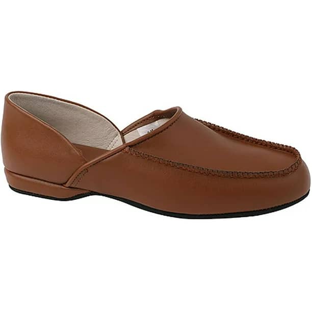L.B. Evans Leather Slippers