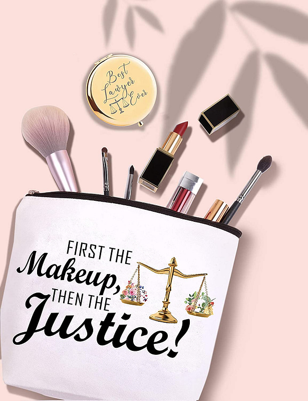 First the Makeup Lawyer Bag Funny Graduation Gifts