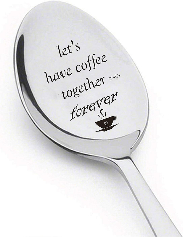 Funny Engraved Spoon Wedding Present for Couple Who Have Everything