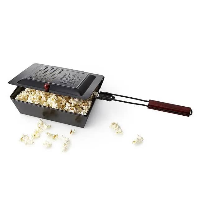 Popcorn Popper Beige Present for Man Who Has Everything