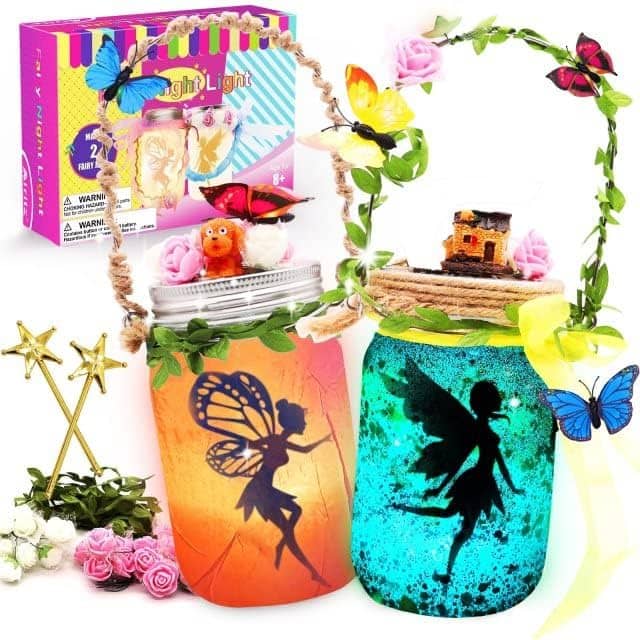 Alritz Fairy Lantern Craft Kit Diy Gifts for Kids