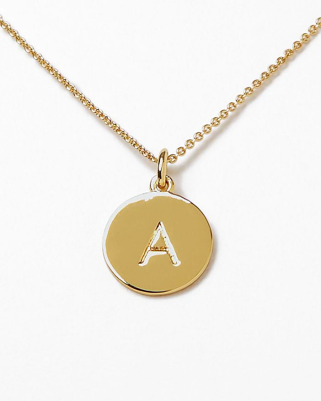 Gold-Tone Alphabet Necklace Gift Ideas for Her