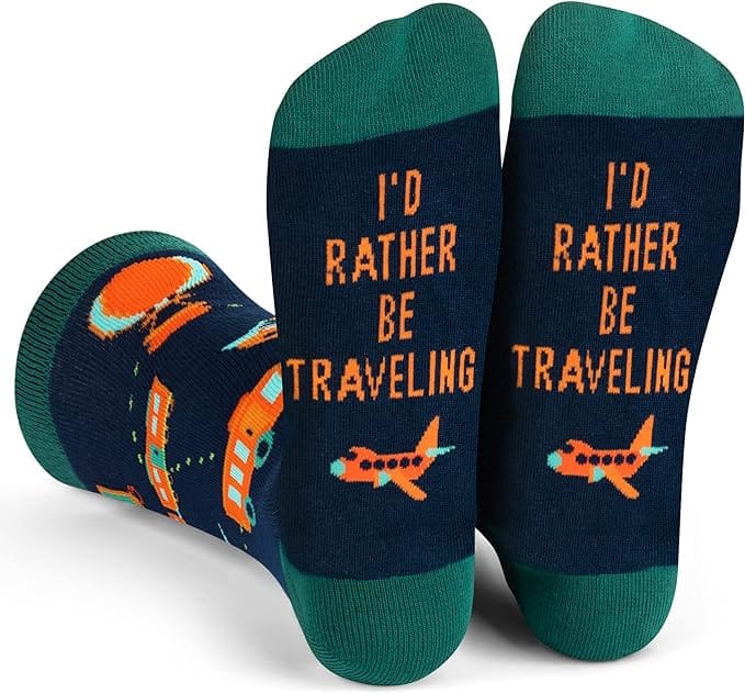 I'd Rather Be Socks Funny Gifts for Travelers