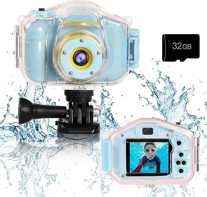 Agoigo Kids Waterproof Camera Best Gifts for Kids
