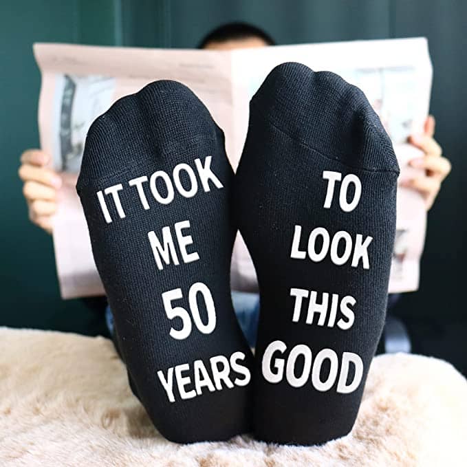 Funny 50th Birthday Socks Funny 50th Birthday Gifts