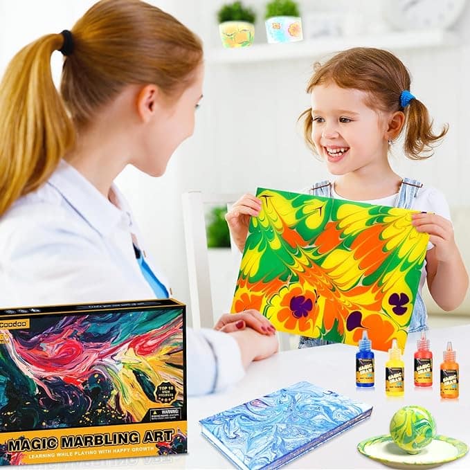 Water Marbling Paint for Kids Cool Gifts for Kids