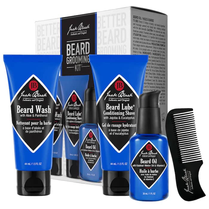 Jack Black Beard Grooming Kit Cool Gifts for Young Men