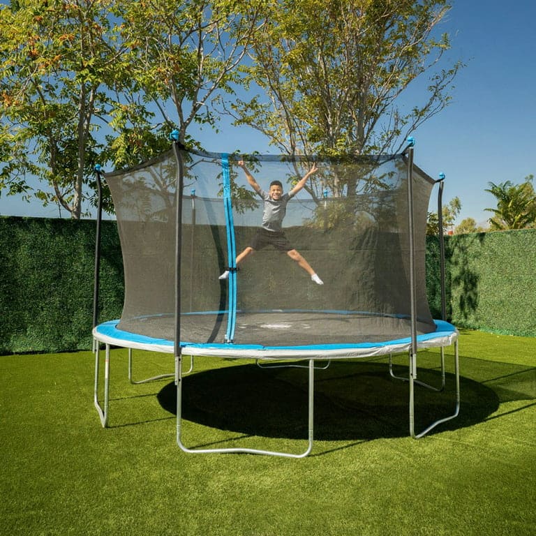 Bounce Pro 14' Trampoline with Flashlight Zone Best Toys For Kids