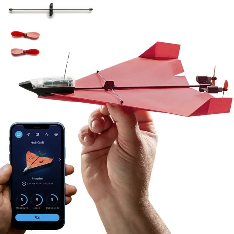 4.0 Smartphone-Controlled Paper Airplane Kit