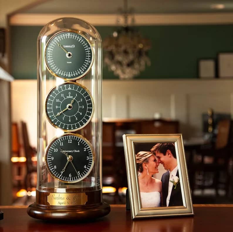 The Anniversary Clock Wedding Anniversary Gift Ideas for Husband