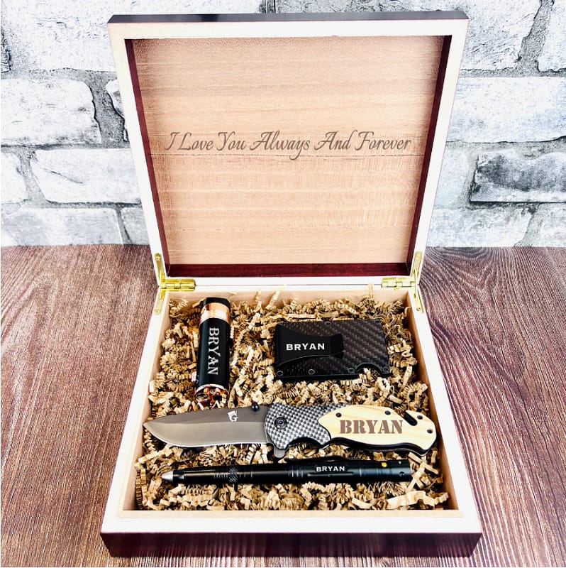 Sentimental Gift Box Set Best Anniversary Gifts for Husband