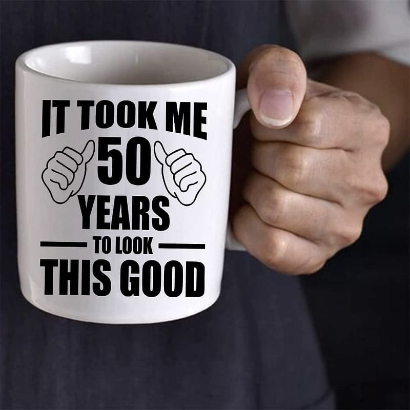 Funny 50th Birthday Gifts Funny 50 Year Old Coffee Mug