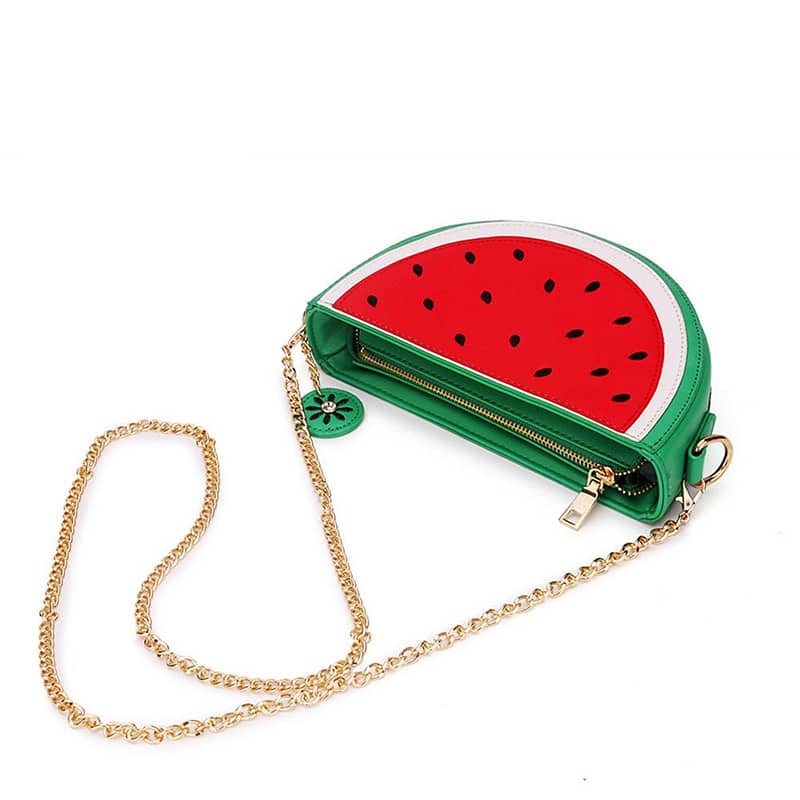 Watermelon Shape Shoulder Bag Funny Gifts for Wife