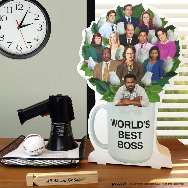 World's Best Boss Cardboard Bouquet Funny Boss Gifts