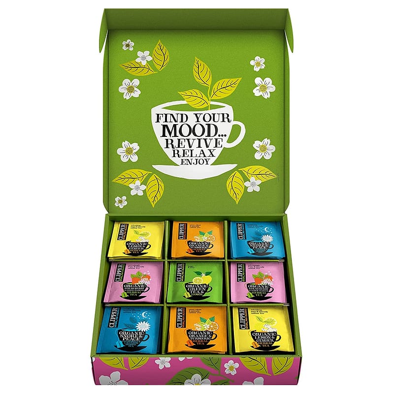 Organic Herbal & Green Tea Selection 30th Birthday Present Ideas