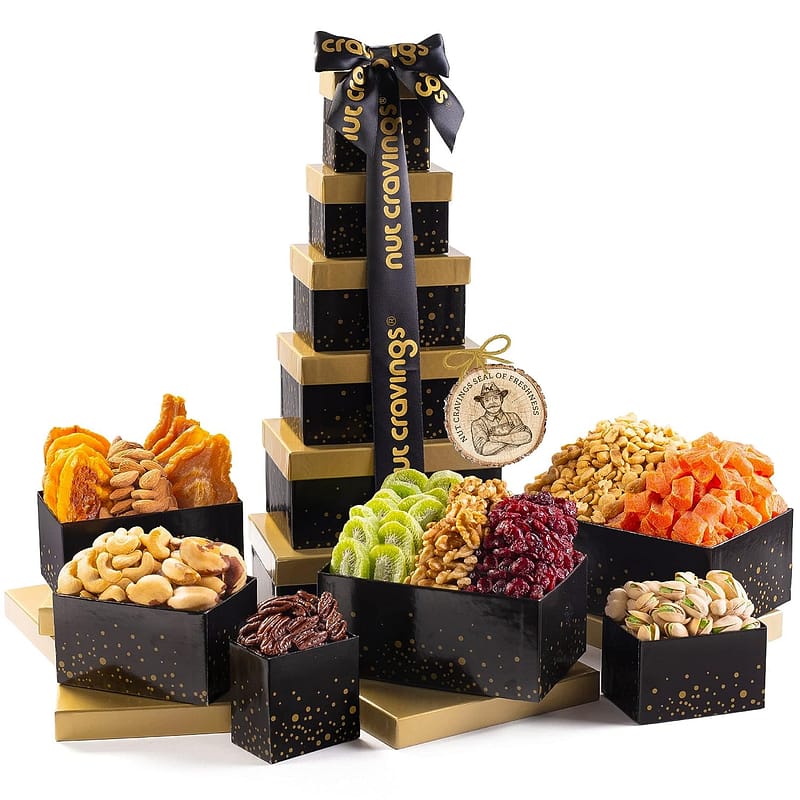 Dried Fruit & Mixed Nuts Gift Basket